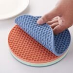 Heatproof Silicone Trivet Mats Set - Alternate View