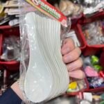 12-Piece Plastic Soup Spoon Set