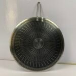 Honeycomb Pattern Non-Stick Tawa with Handle