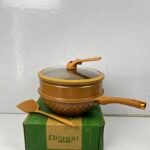 Dishuo 2-in-1 Steamer & Fry Pan with Glass Lid & Extra Ladle