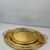 3-Piece Golden Round Trays Set