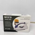 H&F Travel Iron Compact Steam Iron with Foldable Handle | 700 W - Alternate View