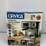 Orvica Espresso Coffee Maker – Stainless Steel - Alternate View