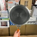 38cm Honeycomb Design Tawa | Foldable Handle