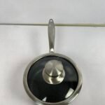 Honeycomb Sauce Pan SUS 316 – Glass Lid & Stainless Steel Handle | 18cm & 20cm - Alternate View