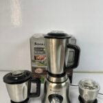 SILVER LOVE 3-in-1 Blender – 3000W Stainless Steel