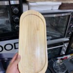 Sizzling Plate with Wooden Base | New Design - Alternate View