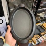 Sizzling Plate | Oval Shape with Wooden Base