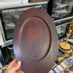 Sizzling Plate | Oval Shape with Wooden Base - Alternate View