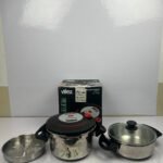 Vilez Pressure Cooker Set – Induction Base 24cm DIA | 4L & 6L