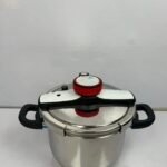 Imported Automatic Stainless Steel Pressure Cooker 7L + 5L – Safety Valves & Modern Design - Alternate View