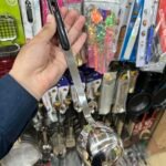 Milk or Tea Spoon with Long Black Handle – Heavy Duty Stainless Steel Spoon for Pakistan Kitchens