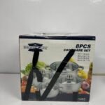 Lot Imported BergHome-Line 8 Piece Stainless Steel Cookware Set - Alternate View