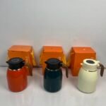 Stewed Digital Tea Health Pot/Thermos 1600 ml | 3 Colors Dark Green, Orange, & Cream