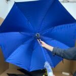 BMW 4 Person Size Fiber Umbrella - Available in Yellow, Blue, & Red - Alternate View