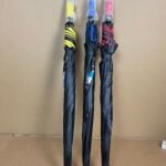 BMW 4 Person Size Fiber Umbrella - Available in Yellow, Blue, & Red