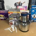 Silver Crest Food Chopper 3L Steel Bowl 6 Blades 4 In 1 - 1000W