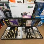 lot imported High Quality AYD stain Steel Cutlery Set of 36 pcs Available in Golden & Silver