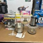 Silver Crest 6-in-1 Chopper with Steel & Glass Bowl