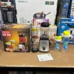 Savtm Vacuum Blender Set - 700 ml Jug With Grinder & 2 Sports 400ml and 600ml Bottles