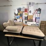 Inflatable Sofa Bed, Stable Dual-use Inflatable Sofa Bed, Multifunctional PVC Flocked Portable for Camping