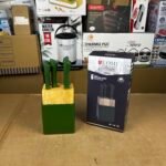 Best For Butcher - ALOMI 6 Pieces kitchen knifes wooden block  - Eid Special 